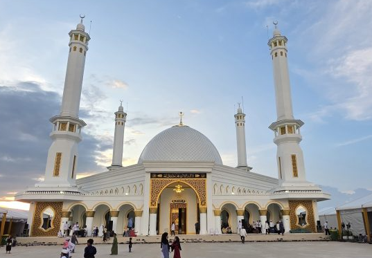 Pemasangan Audio Masjid Hasnur Asy Syajarah