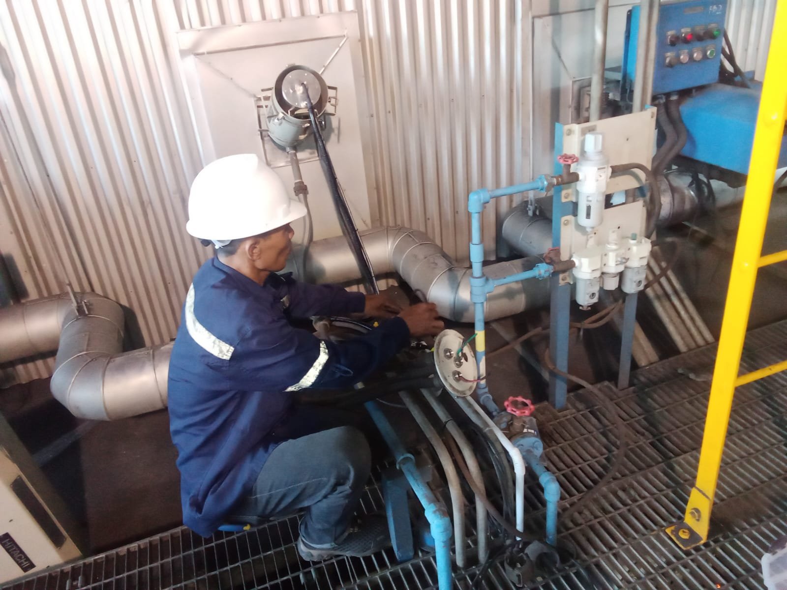 Instalasi Kamera High Temperature - Tungku — Foto 4